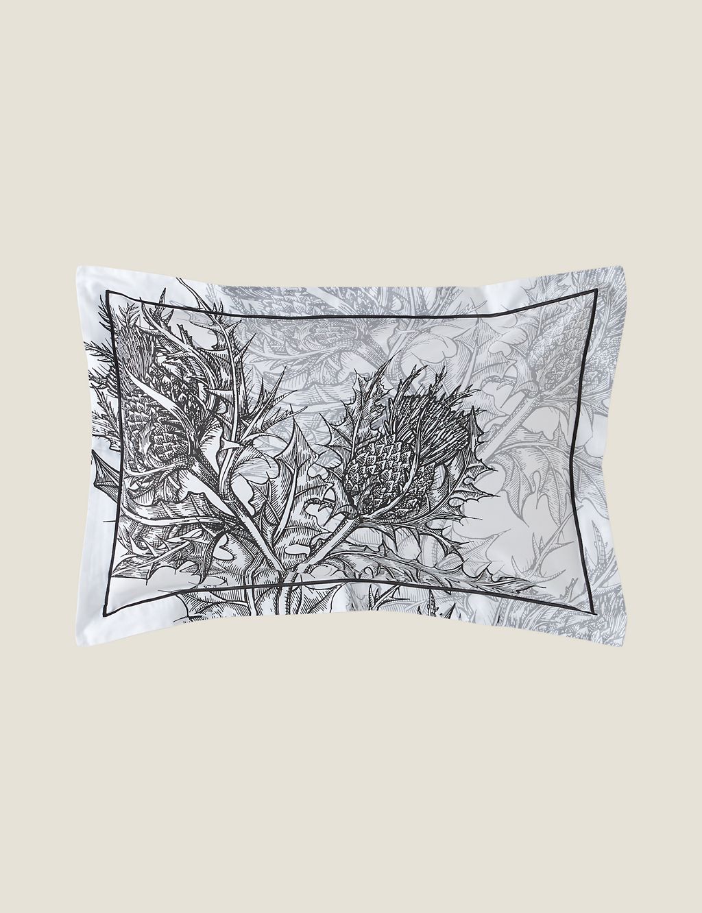 Pure Cotton Sateen Thistle Bedding Set 5 of 6