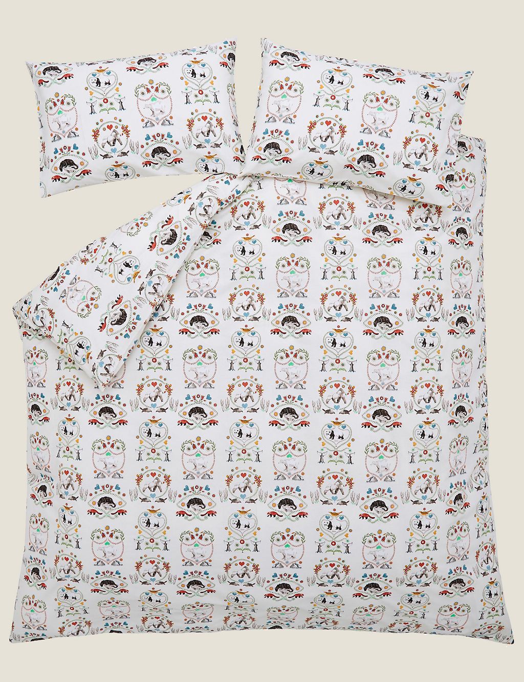 Pure Cotton Save The Animals Bedding Set 2 of 4