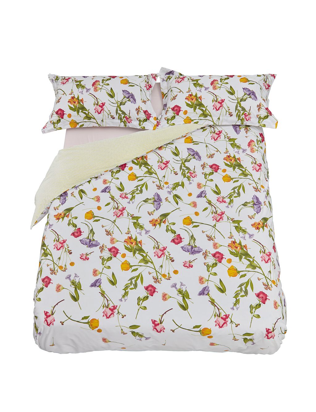 Pure Cotton Scattered Bouquet Bedding Set 5 of 5