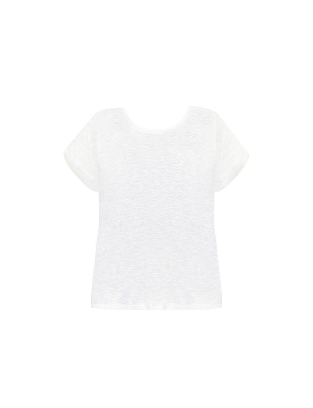Pure Cotton Scoop Neck T-Shirt 1 of 7