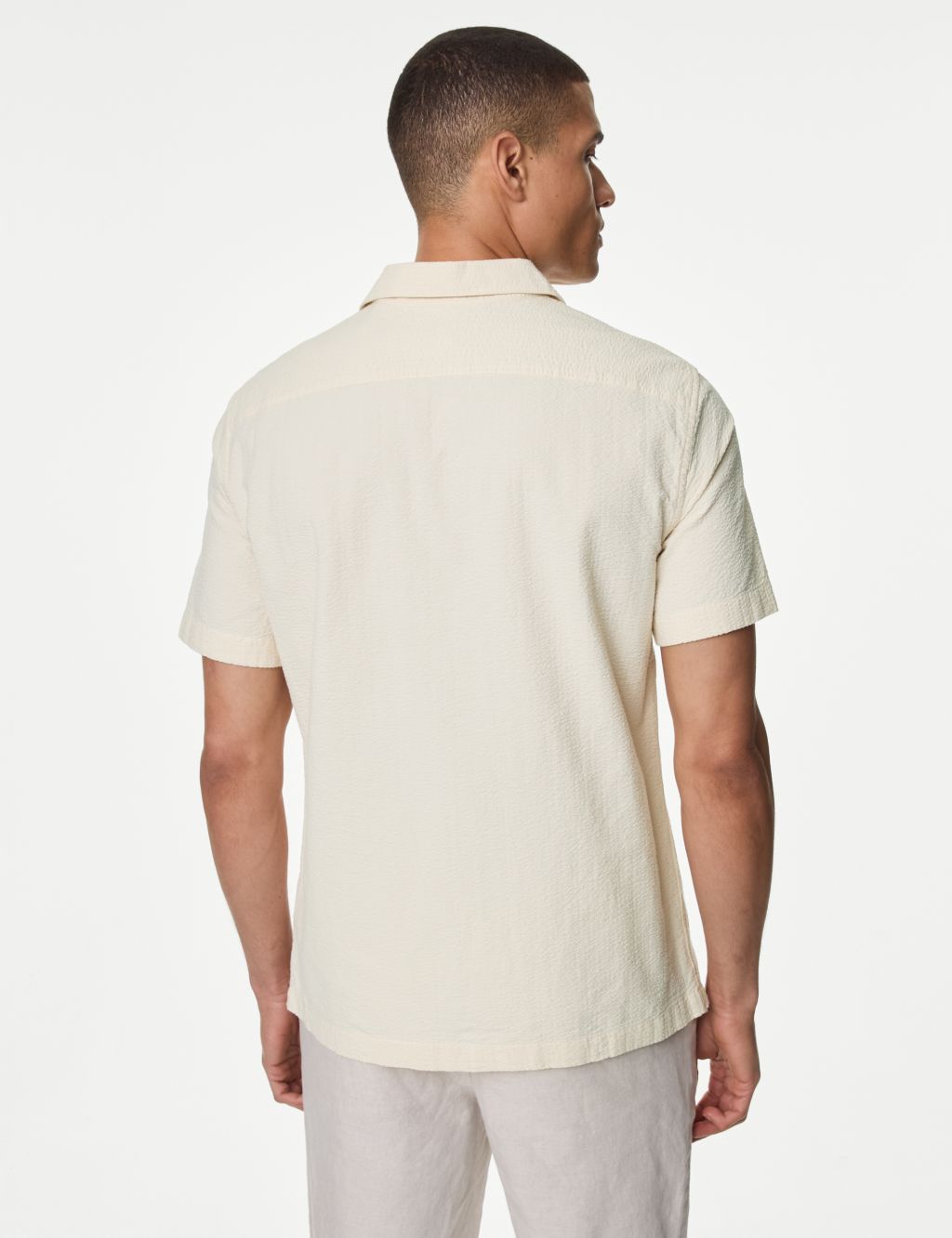 Pure Cotton Seersucker Shirt 5 of 5