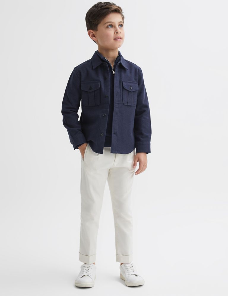 Pure Cotton Shacket (3-14 Yrs) 3 of 5