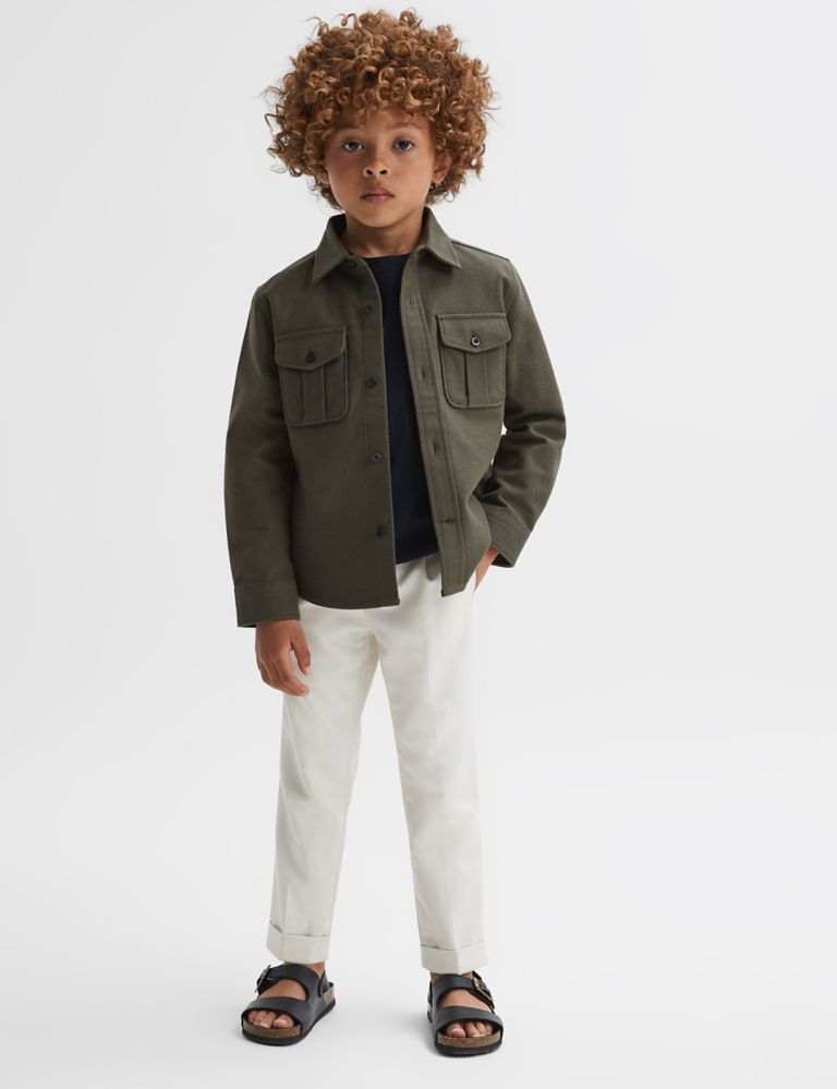 Pure Cotton Shacket (3-14 Yrs) 3 of 4