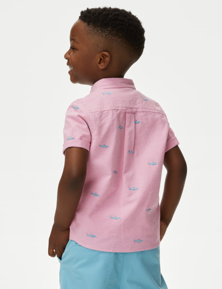 Skechers polo shirt kids pink sale