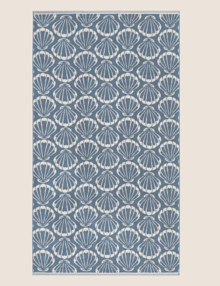 Pure Cotton Shell Jacquard Towel M S Collection M S