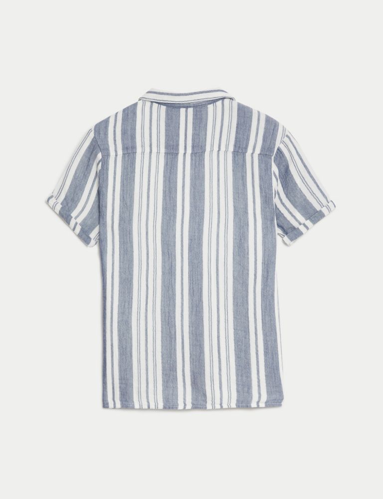 Pure Cotton Shirt & T-Shirt Set (6-16 Yrs) 7 of 7