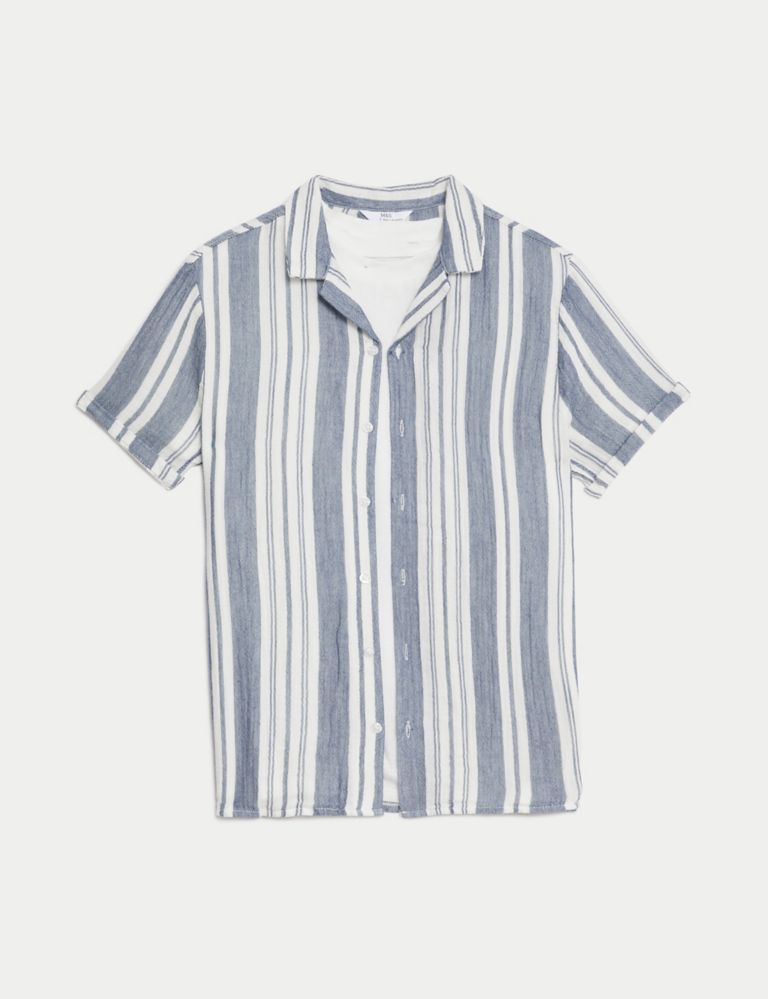 Pure Cotton Shirt & T-Shirt Set (6-16 Yrs) 3 of 7