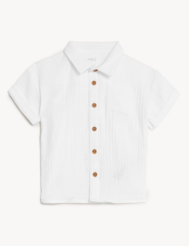 Pure Cotton Shirt (0-3 Yrs) 2 of 6
