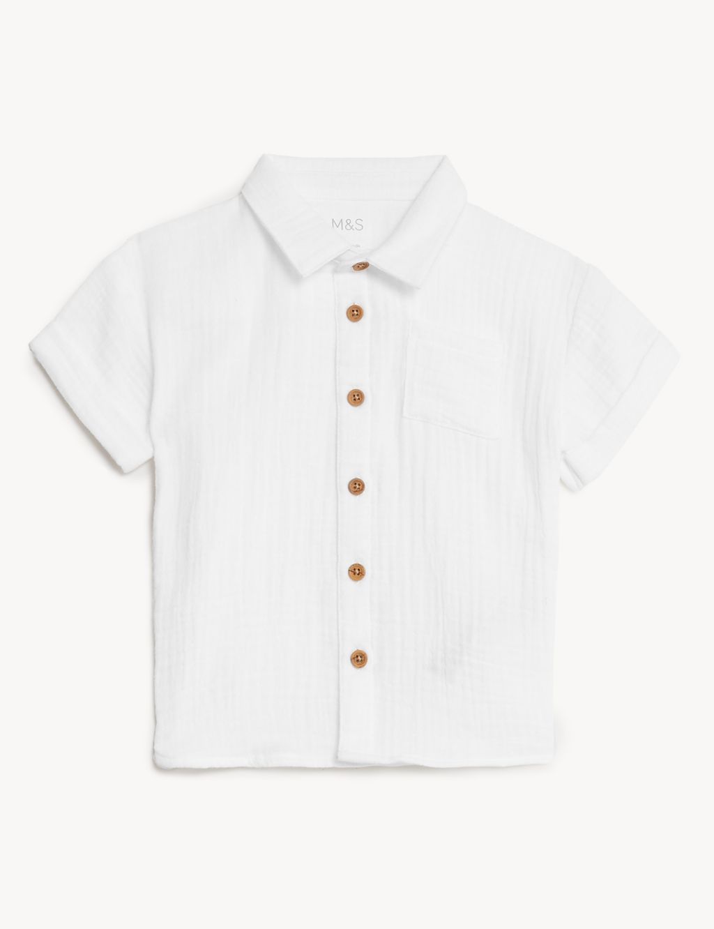 Pure Cotton Shirt (0-3 Yrs) 1 of 6