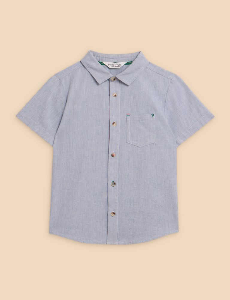 Pure Cotton Shirt (3-10 Yrs) 1 of 2