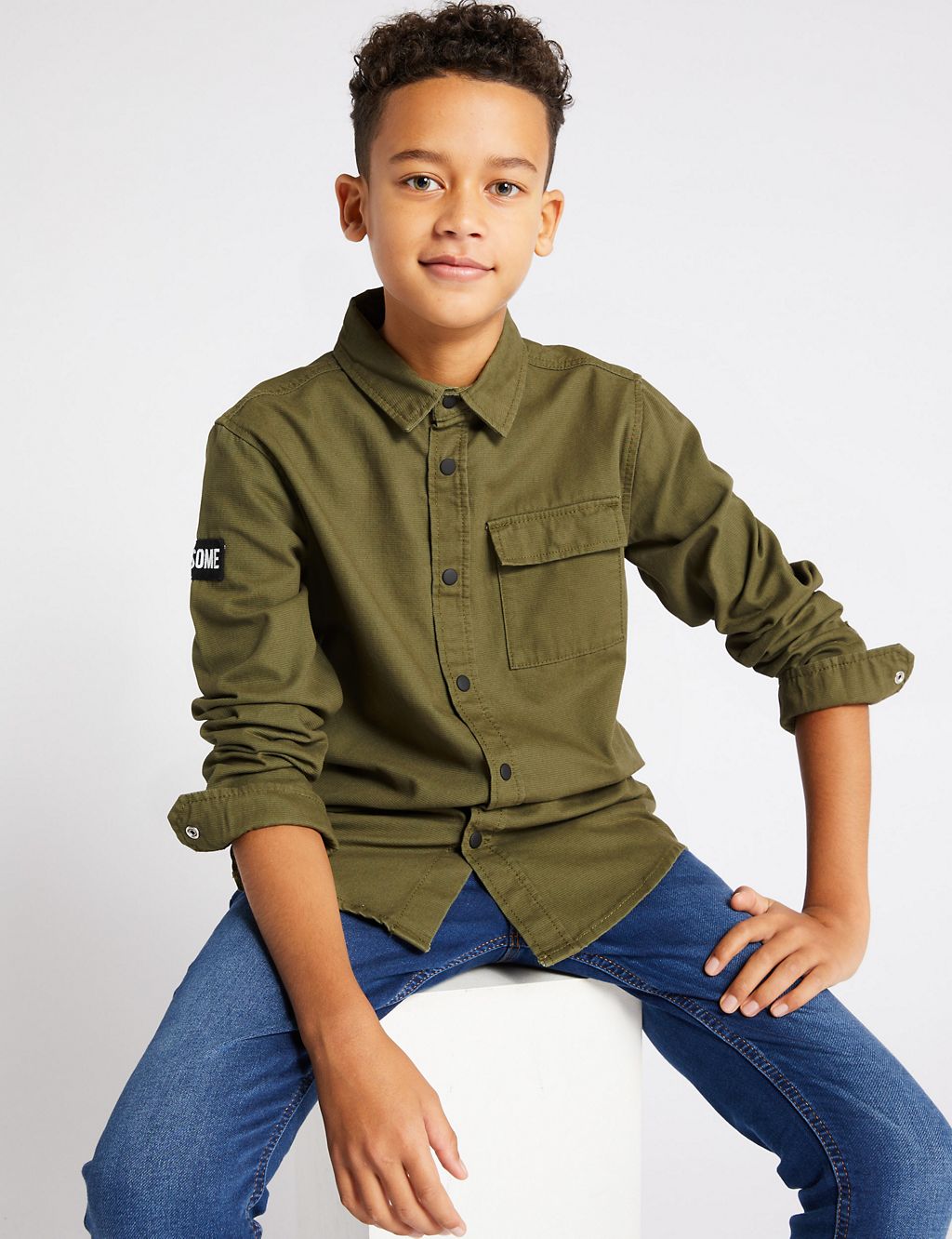 Pure Cotton Shirt (3-16 Years) 3 of 4