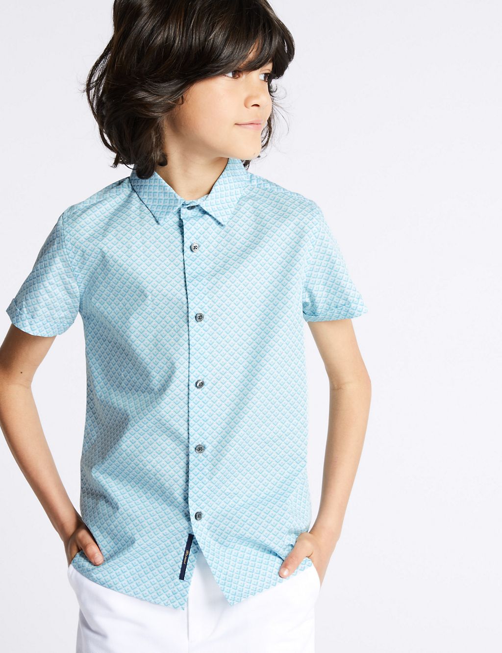 Pure Cotton Shirt (3-16 Years) 3 of 3