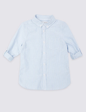 Pure Cotton Shirt (3 Mths - 7 Yrs) Image 2 of 4