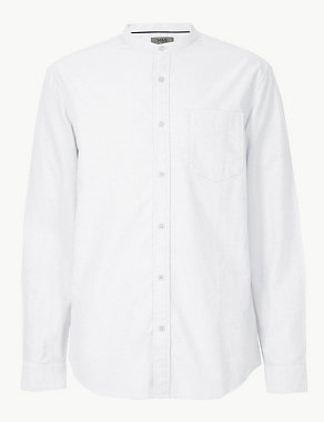 Pure Cotton Shirt with Pocket Image 2 of 4