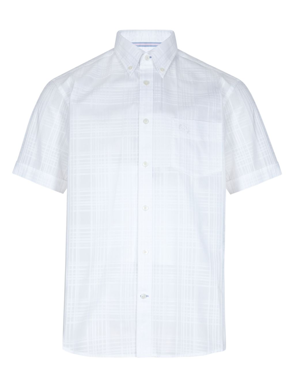 Pure Cotton Shirt with Pocket 1 of 4