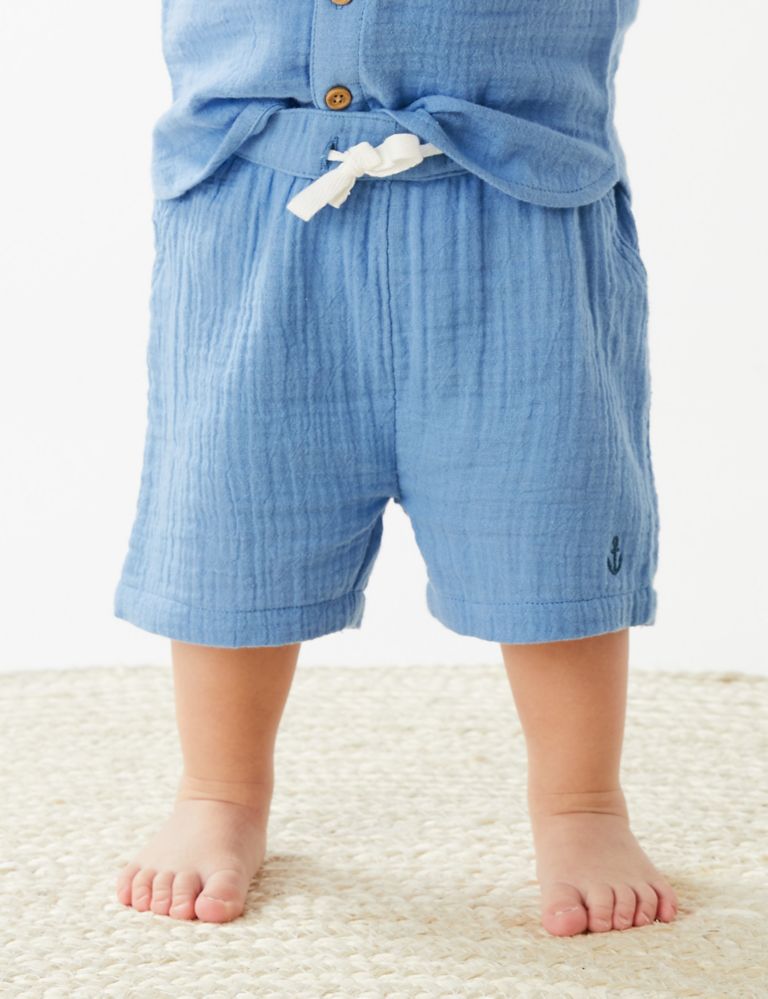 Pure Cotton Shorts (0-3 Yrs) 6 of 6