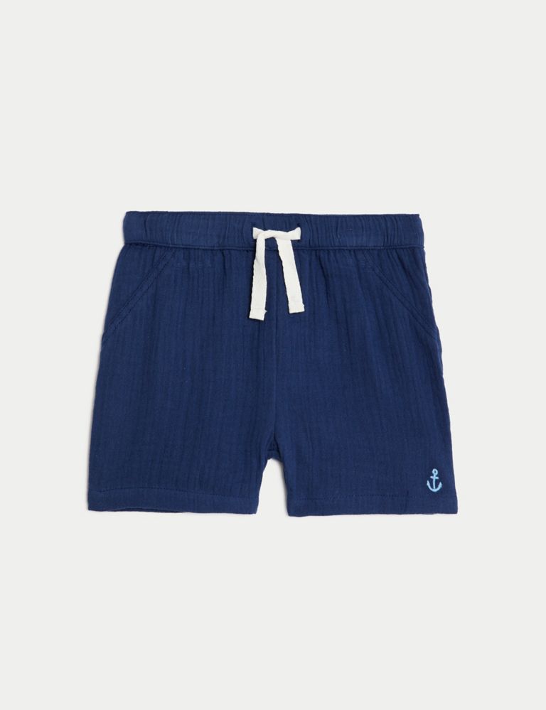 Pure Cotton Shorts (0-3 Yrs) 2 of 6