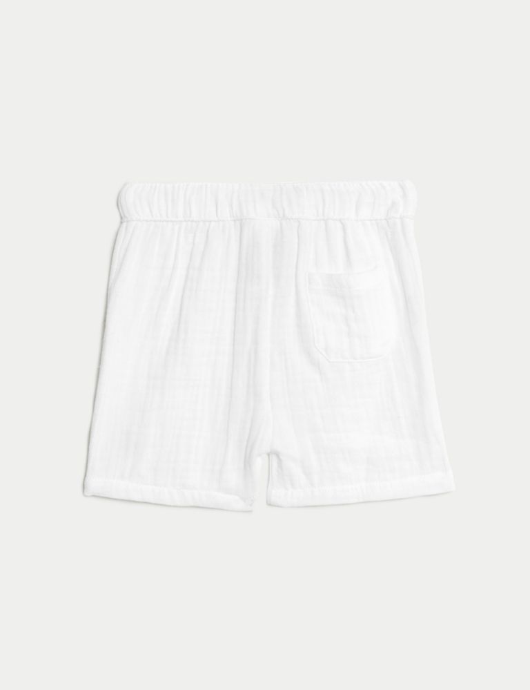 Pure Cotton Shorts (0-3 Yrs) 2 of 3