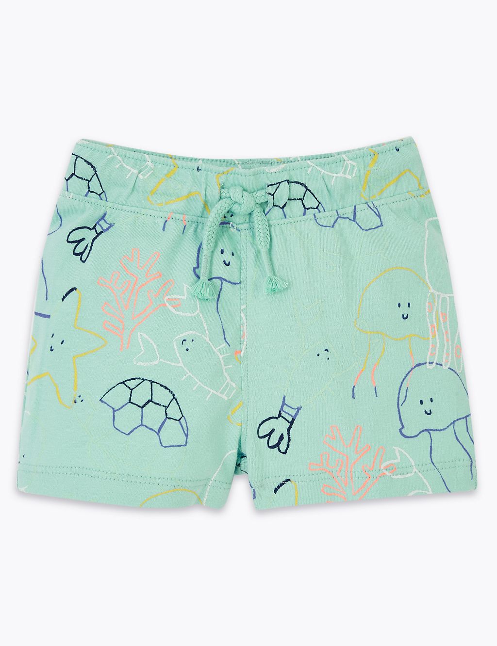 Pure Cotton Shorts (0-3 Yrs) 1 of 5