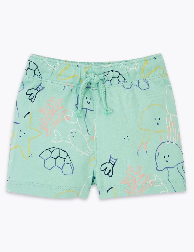 Pure Cotton Shorts (0-3 Yrs) 2 of 5