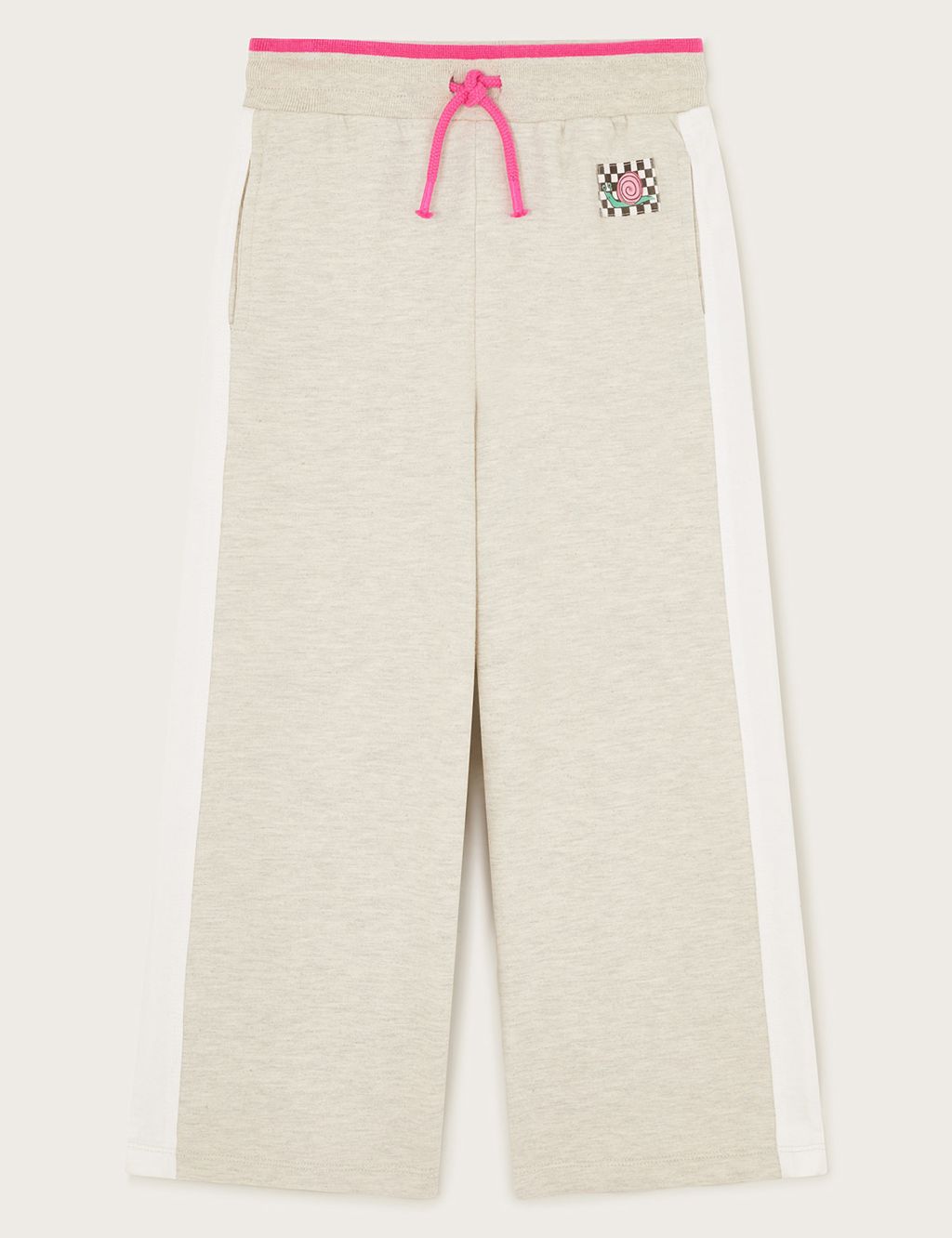 Pure Cotton Side Stripe Joggers (3-13 Yrs) 3 of 3