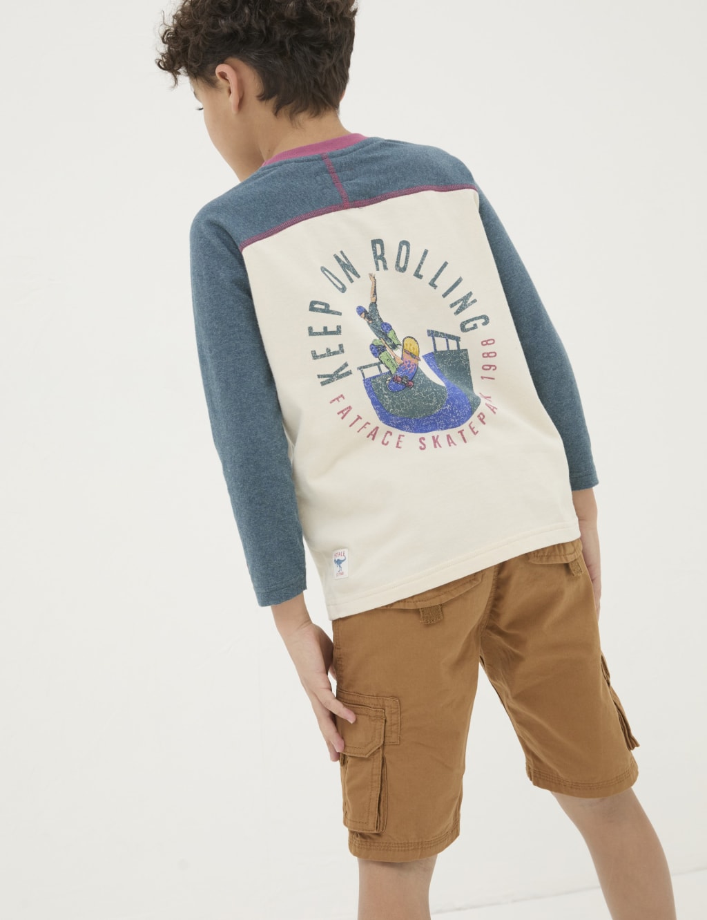 MR FOX SKATER TEE 3-7 YRS