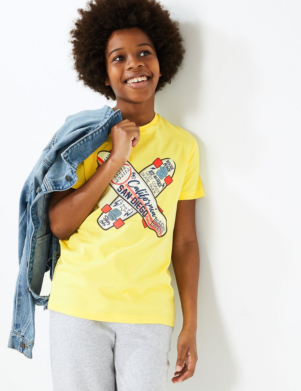 Pure Cotton Skater T-Shirt (6-16 Yrs) 3 of 4