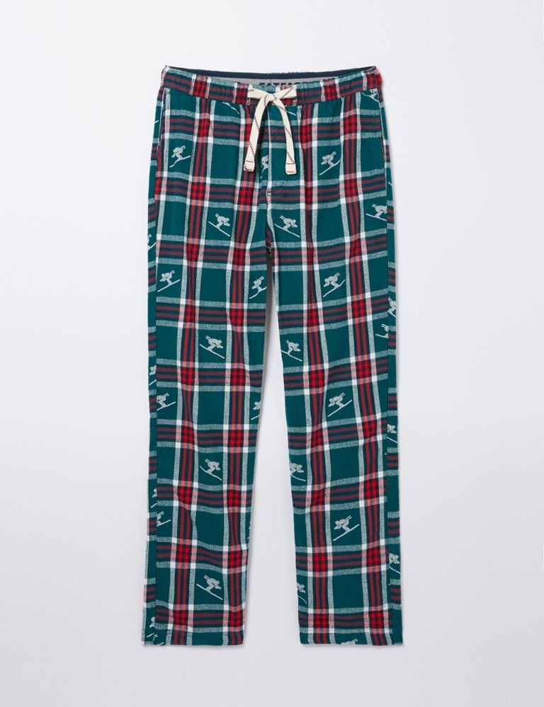 Old Navy Green Plaid Jogger Pajamas Pants Women's Size XS - beyond exchange