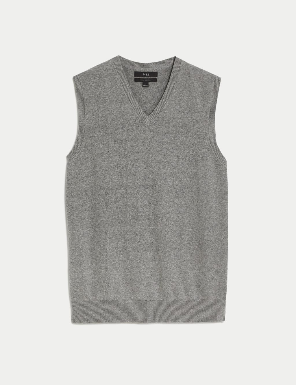 Pure Cotton Sleeveless Jumper 1 of 5