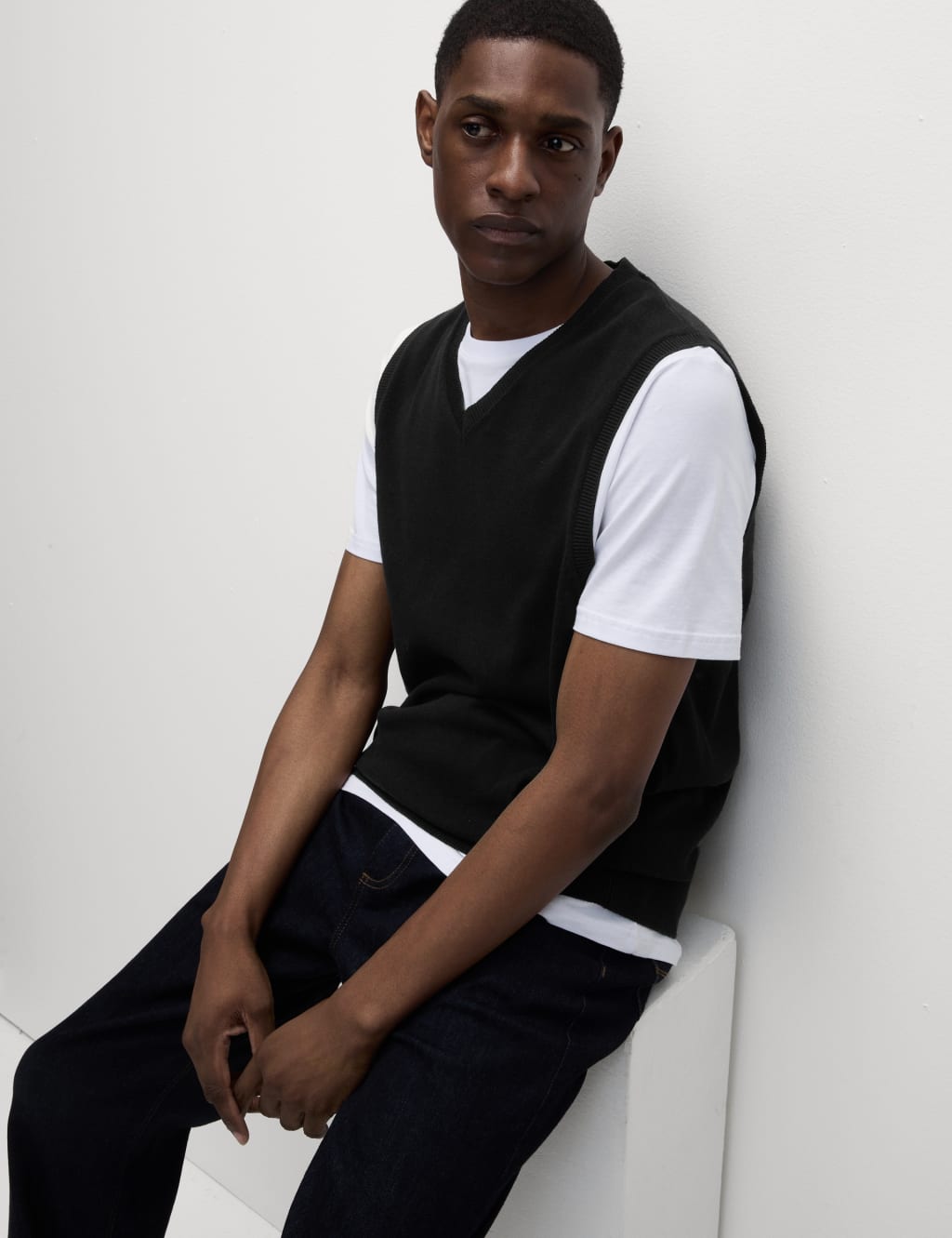 Debenhams mens sleeveless jumpers top