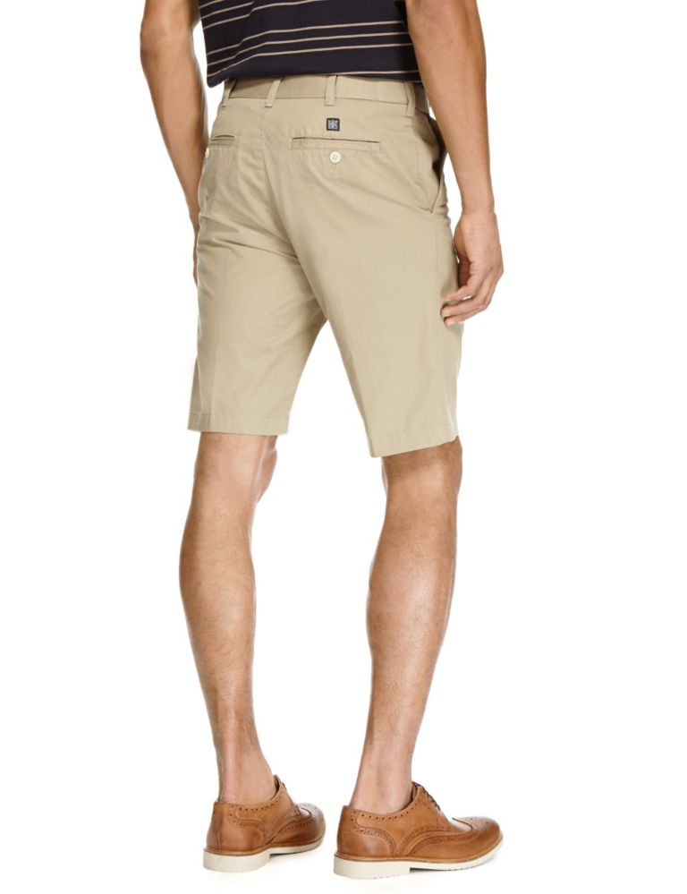 Pure Cotton Slim Fit Active Waistband Chino Shorts with Stormwear™ 3 of 3