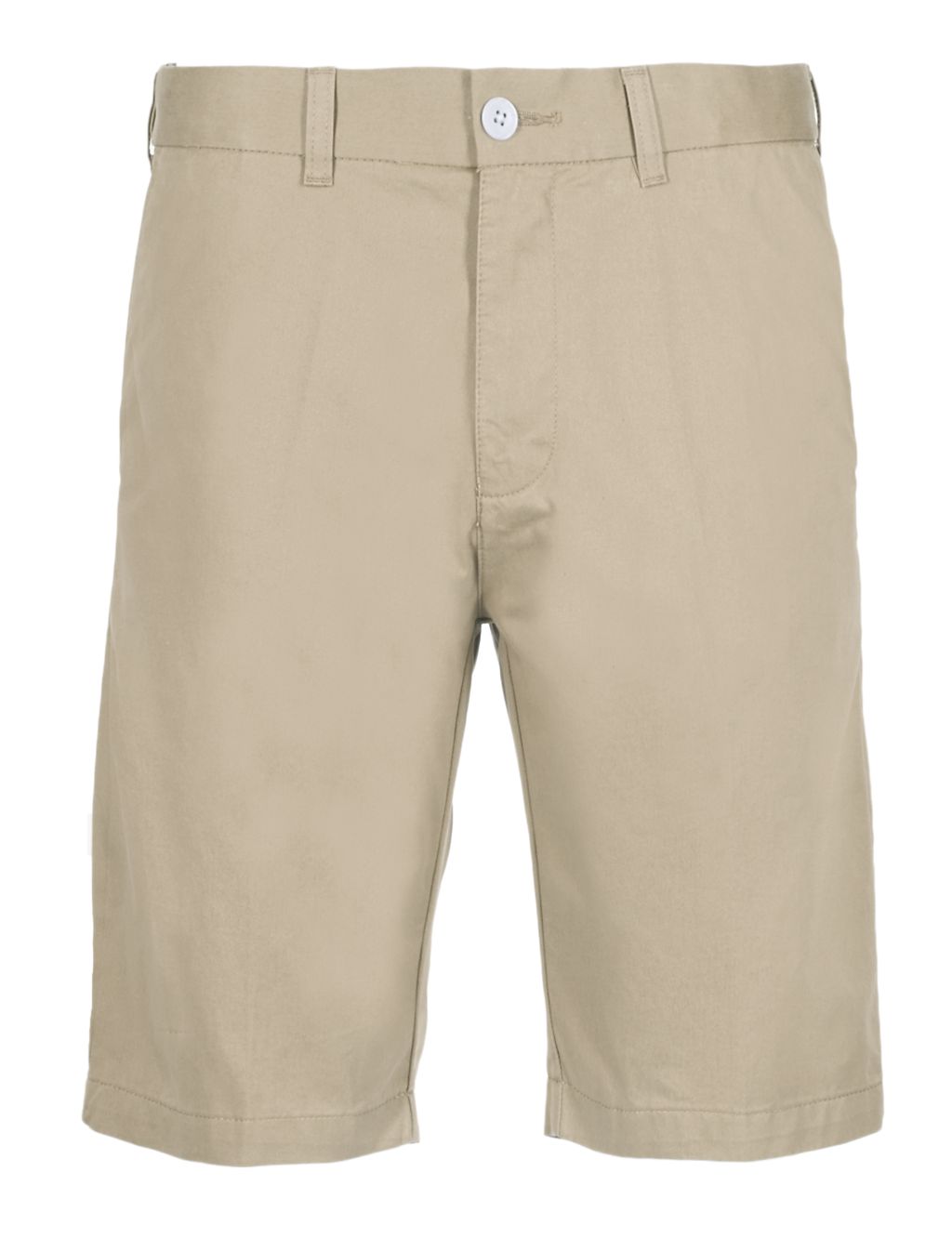 Pure Cotton Slim Fit Active Waistband Chino Shorts with Stormwear™ 1 of 3