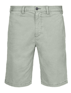Pure Cotton Slim Fit Chino Shorts Image 2 of 3