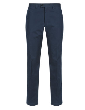Pure Cotton Slim Fit Chinos Image 2 of 3