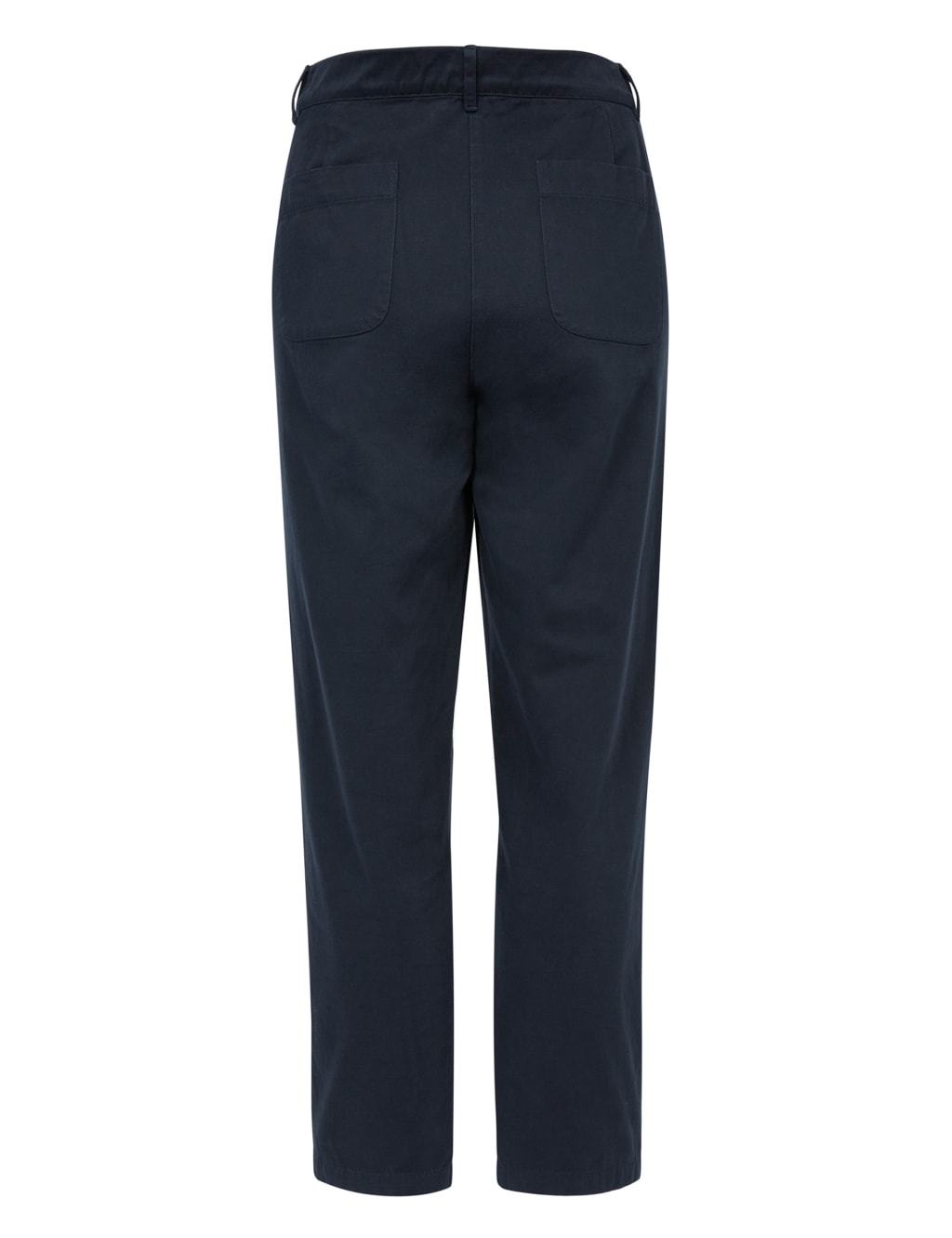 Navy check super skinny cheap cropped trousers
