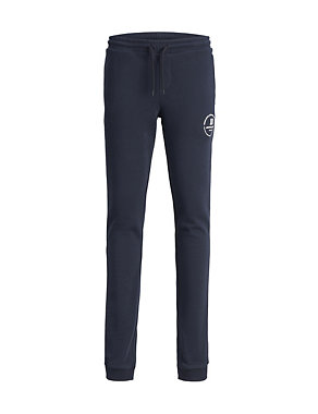 Pure Cotton Slim Fit Joggers (8-16 Yrs) Image 2 of 7
