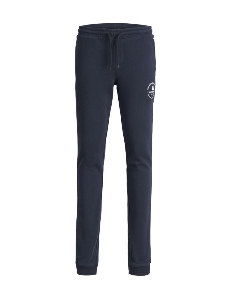 Pure Cotton Slim Fit Joggers (8-16 Yrs) 2 of 7