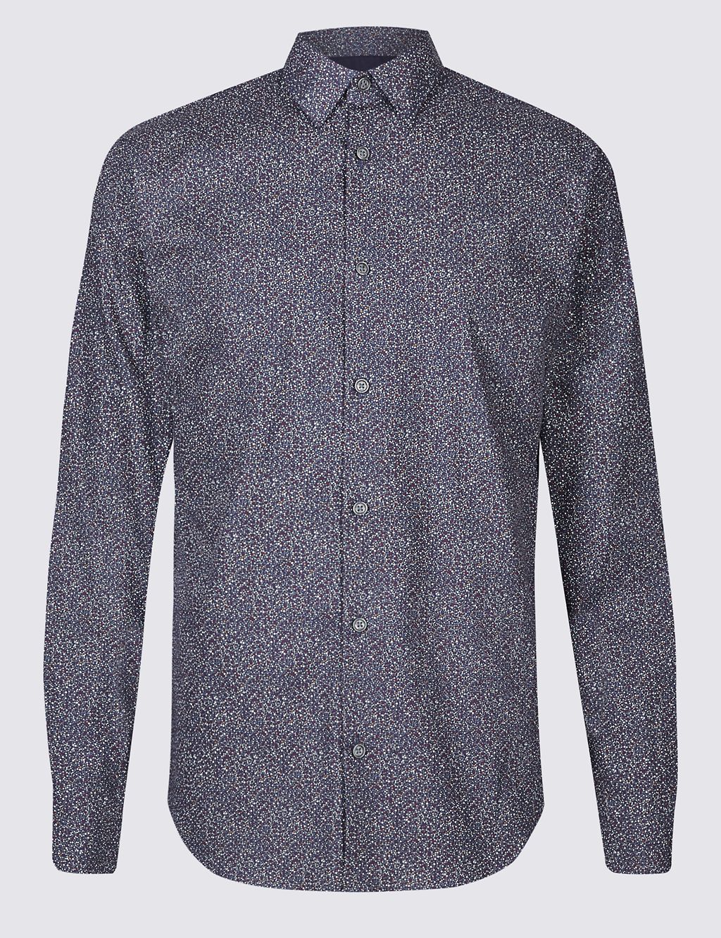 Pure Cotton Slim Fit Printed Shirt 1 of 6