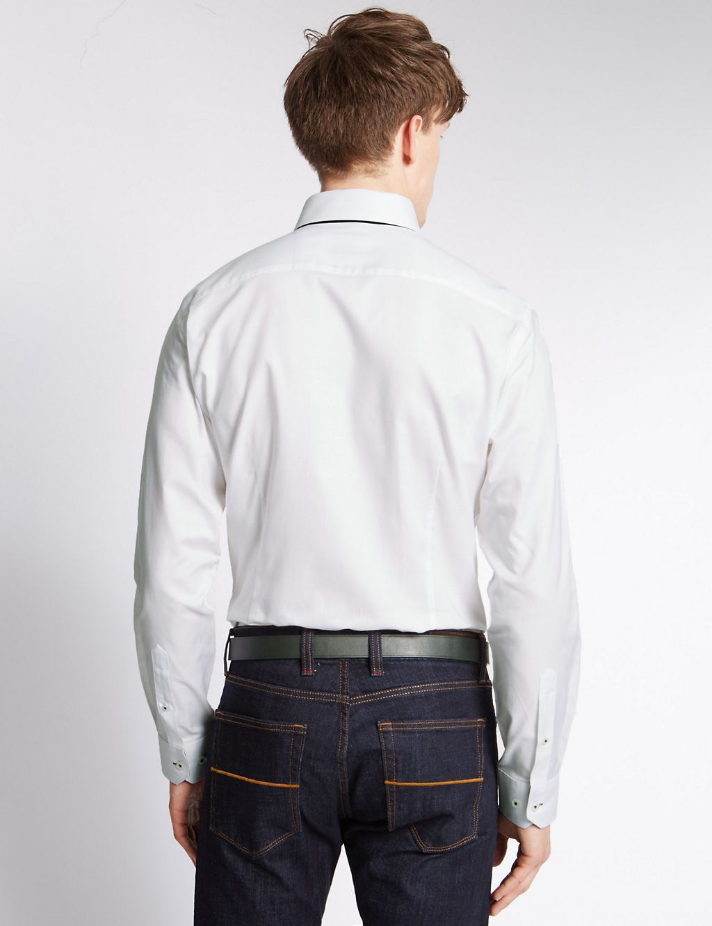 Pure Cotton Slim Fit Shirt 2 of 5