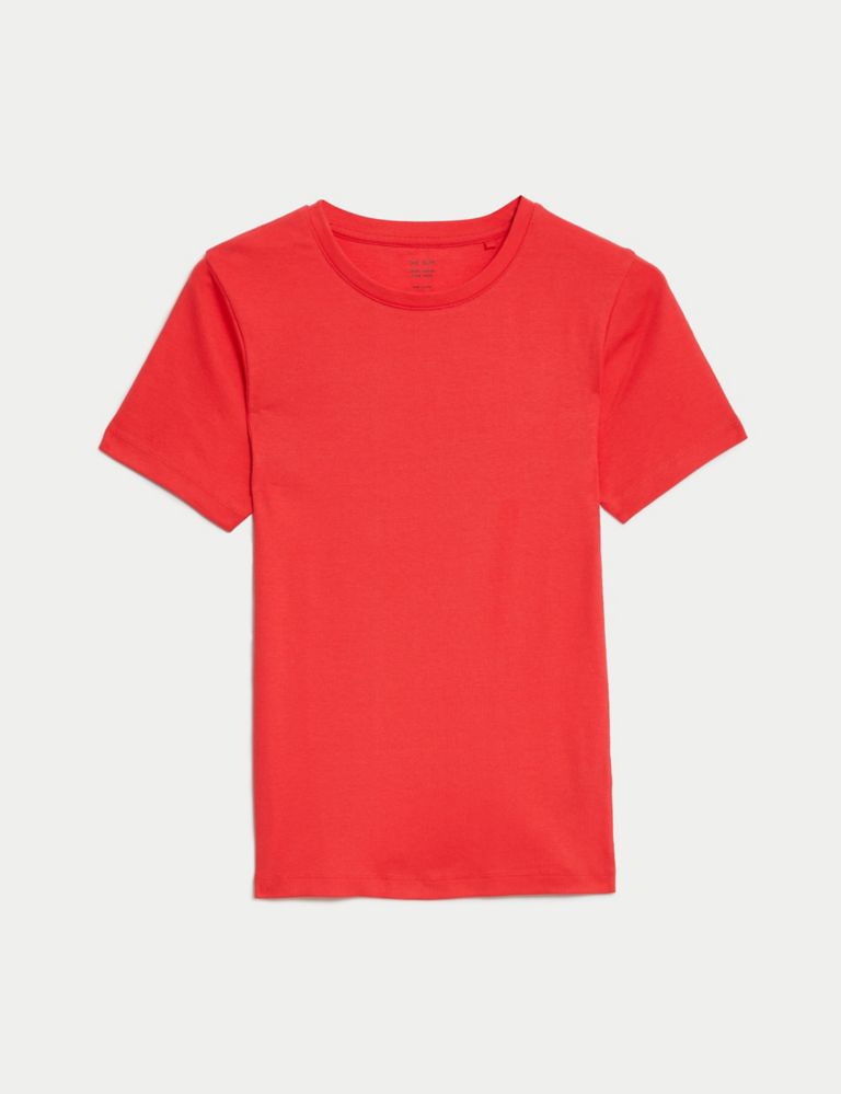 Pure Cotton Slim Fit T-Shirt 2 of 5