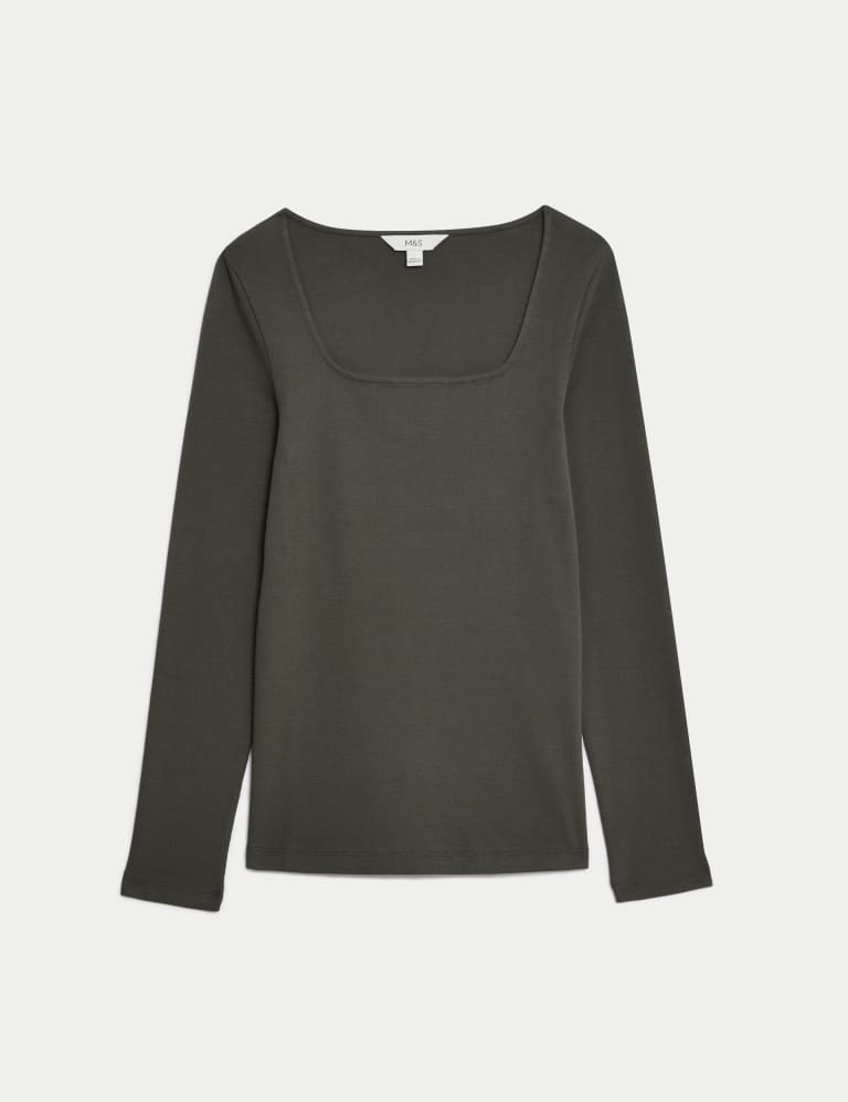 Pure Cotton Slim Fit Top M&S Collection M&S