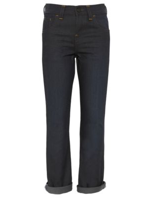 Pure Cotton Slim Leg Coated Jeans (5-14 Years) Image 2 of 6
