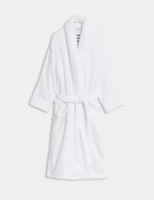 Pure Cotton Slogan Dressing Gown Image 2 of 6