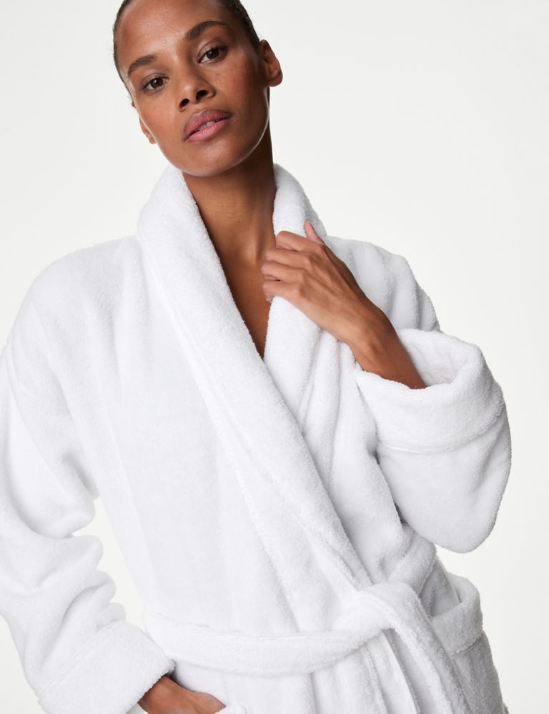 Pure Cotton Slogan Dressing Gown 4 of 6