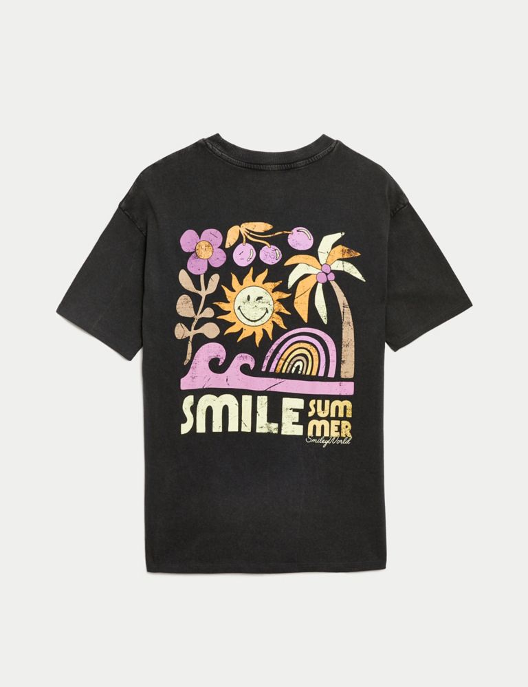 Pure Cotton SmileyWorld® Graphic T-Shirt (6-16 Yrs) 3 of 3