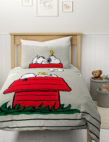 Pure Cotton Snoopy Bedding Set, How Much Does A Full Bed Set Cost