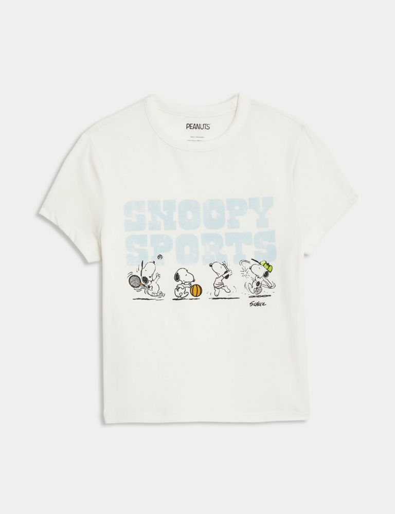 Pure Cotton Snoopy™ T-Shirt (6-16 Yrs) 1 of 3
