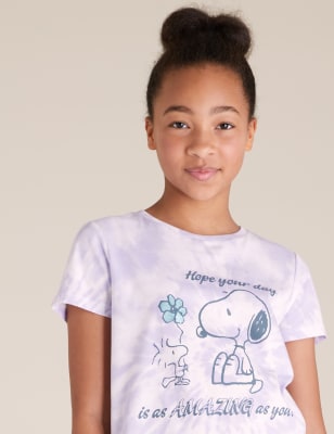 tie dye snoopy shirt