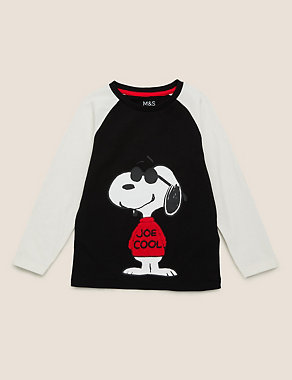 Pure Cotton Snoopy™ Top (2-7 Yrs) Image 2 of 5