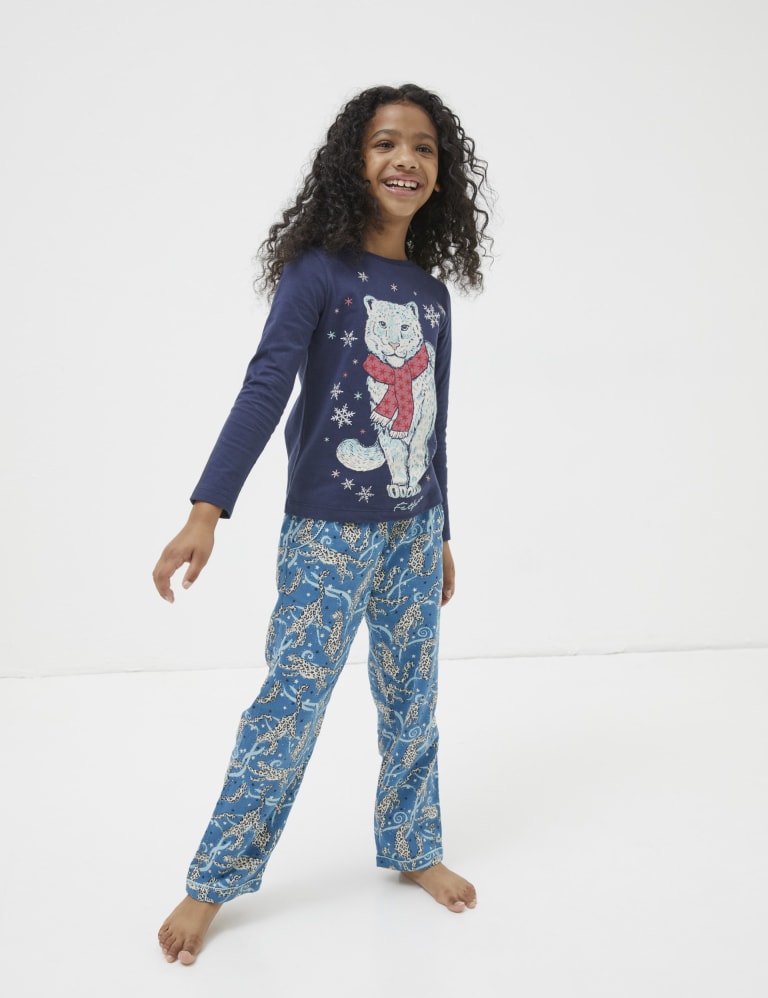 Girls cosy pjs sale